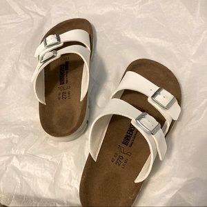 White Bilbao Birkenstock Size 42 / 9 mens